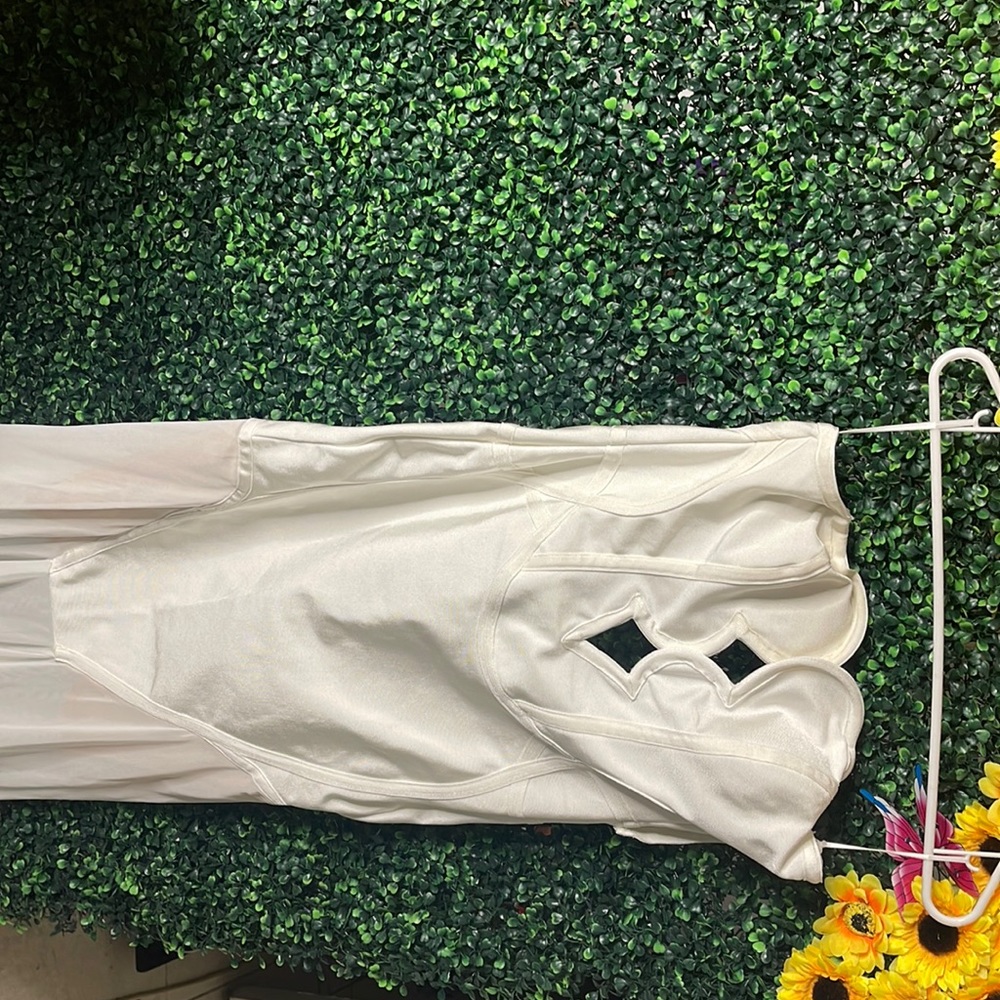 Long White Elegant Dress